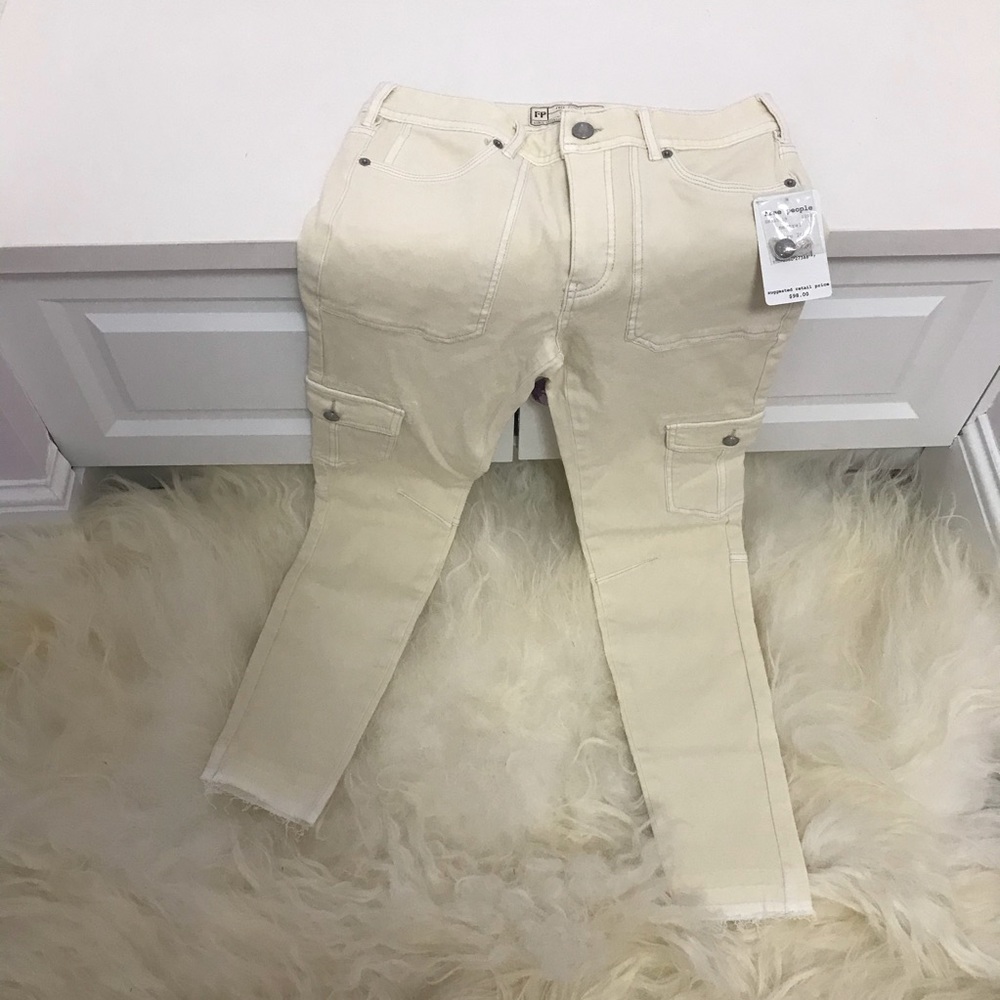 Free People Utility Skinny Jeans - Picture 4 of 8